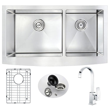 ANZZI ELYSIAN Series KAZ3320-035 Kitchen Sink Kitchen Sink ANZZI
